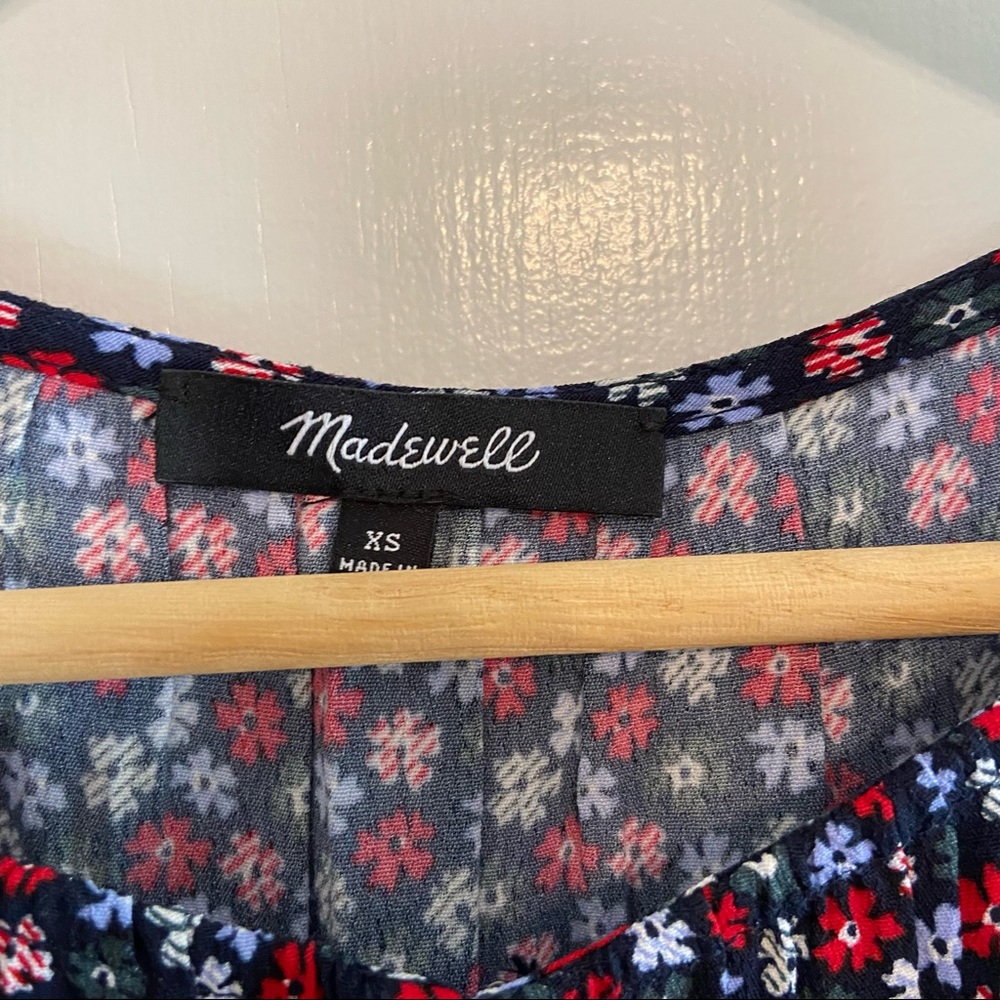 Madewell Stanza Ruffle hem top - Picture 5 of 5